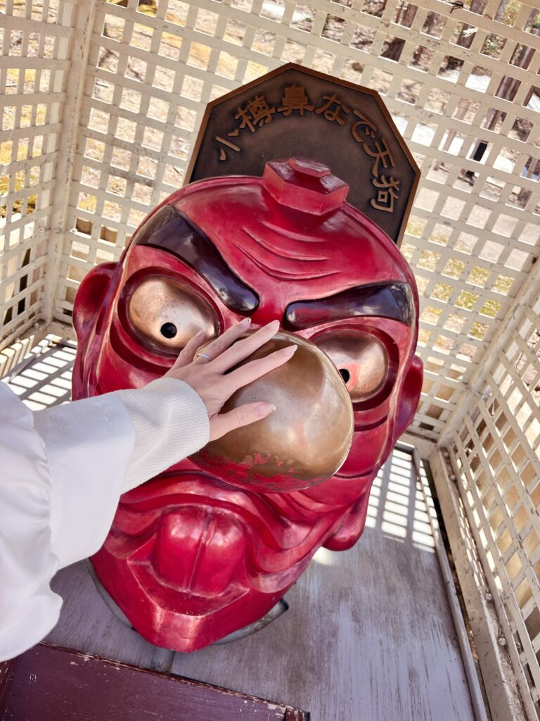 天狗の鼻👺